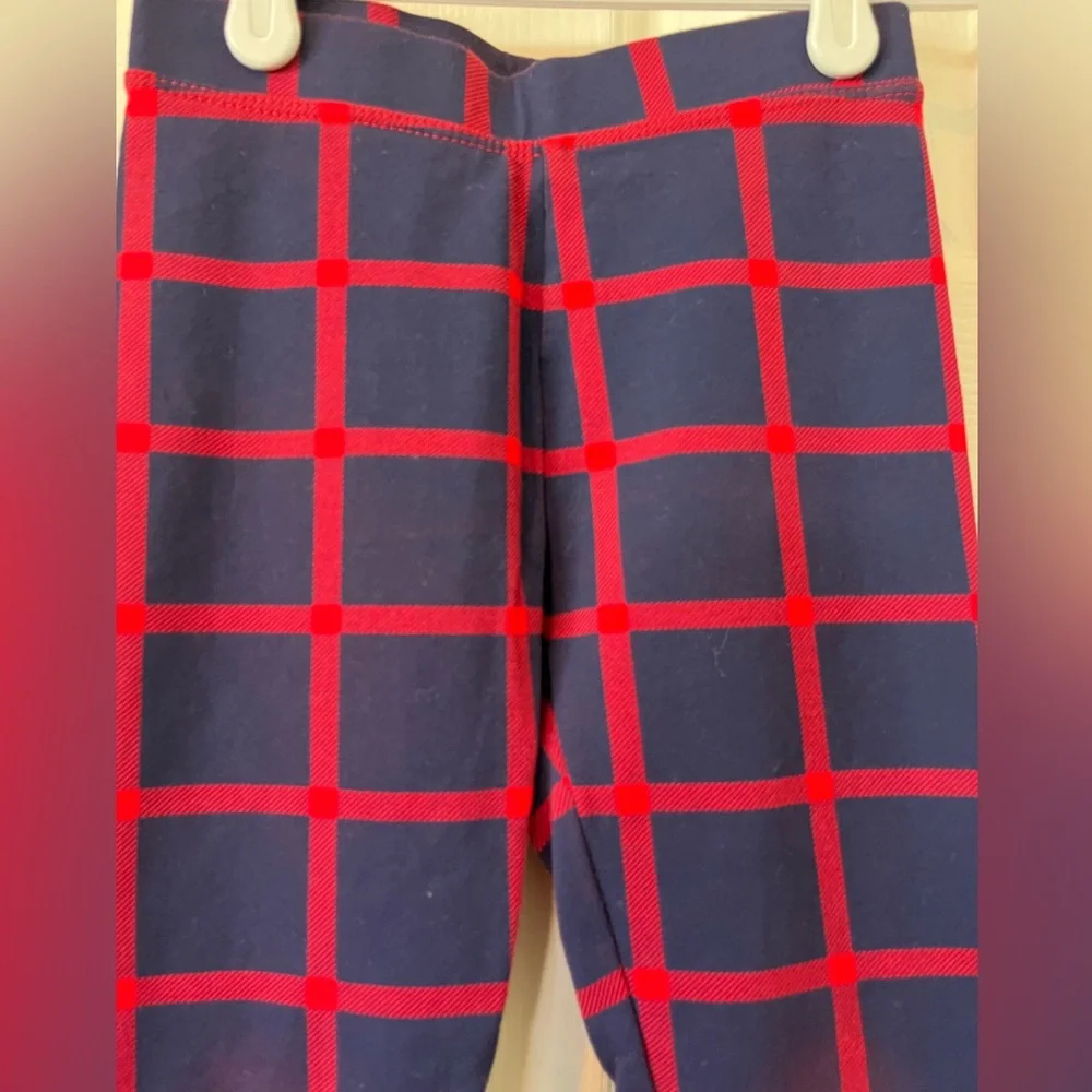 J crew crewcuts size 6-7 holiday leggings
